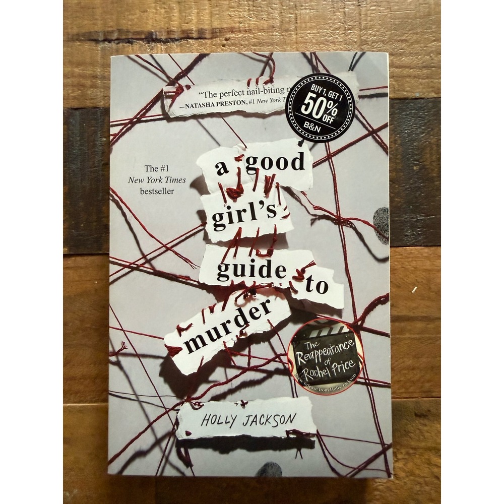 A Good Girl's Guide to Murder Holly Jackson Paperback YA Mystery Novel